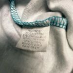 One World  Green and Blue Floral Rhinestone Embellished Long Sleeve Top Photo 5