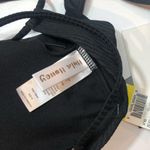 Hula Honey BLACK Ribbed One-Piece Swimsuit Photo 3