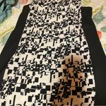 Soho Apparel Stylish Black and White Patterned Dress Photo 7
