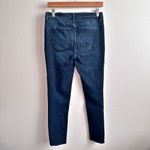 Free People | Skinny Denim Jeans Raw Hem Edge Button Fly Ankle | Size 29 Photo 4
