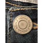 Indigo Rein Womens Jeans Size 13 Straight Leg High Rise Dark Wash 30" Waist Photo 7