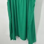 NEW Audrey Lane Green Flouncy Dress Defined Waist Cold Shoulder Size 3X Photo 6