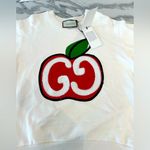 Gucci Women’s GG Apple Sweatshirt Photo 3