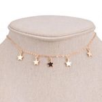 Zaful Gold Star Choker Necklace Photo 0