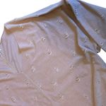 BKE Top SZ XL Peach Distressed Long Sleeve Boho Chic Lagenlook Minimalist Casual Pink Photo 2