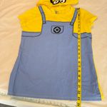 Despicable Me Minion Hooded Shirt Junior Sz Medium 7/9 Party Halloween Universal Yellow Photo 5