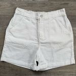 Gloria Vanderbilt  Women’s Sz Small Utility Shorts New NWT in White Cotton Photo 0