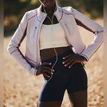 Free People #59 NWT Dasher Run Jacket in Lavender Shadow Photo 3