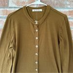 We The Free Gia Cardigan Dress Brown Button Up Thermal Women’s Medium Multiwear Photo 3