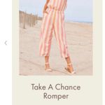 Matilda Jane Take A Chance stripe Romper jumpsuit sz XS. Photo 1