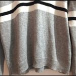 Brandy Melville  gray striped sweater Photo 1