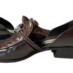 Brighton Holland Brown Open Side Loafers size 5.5M Photo 0