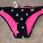 Gilly Hicks Sailboat print Bikini Bottom large New NWT Photo 0
