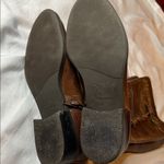 Nicole Brown Lace Up Leather Boots Size 7.5 Photo 4