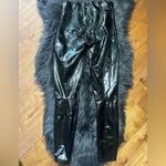 Spanx Faux Patent Leather Legging Black High-Shine Women's Pants Size Small Photo 5