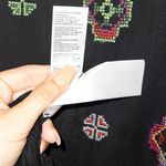 Desigual NWT Black Embroidered Shift Dress Size 46 / 12 US Photo 10