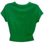 Juicy Couture Bright Kelly Green Terry Cloth Swimsuit Top Coverup ~ Size MEDIUM Photo 2