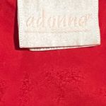 Adonna Womens small Vintage  slip dress nightie-red Photo 4