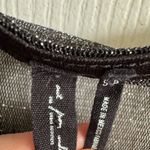 Urban Outfitters  out from under black sparkle sheer top size small Photo 1