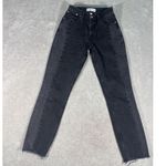 Abercrombie & Fitch Jeans Women's 24/00 Black Denim Curve Love The Mom High Rise Photo 2