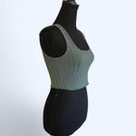 Aerie Offline by  green ribbed crop top Size XS Photo 2