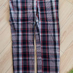 Jules & Leopold Plaid Cigarette Pants Photo 0