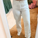 American Eagle  White Stovepipe Jeans  Photo 0