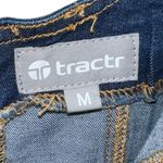 NWT TRACTR Indigo Denim Tank Fit & Flare Hi Photo 2