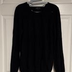 AQUA  100% Cashmere Black Sweater Photo 0