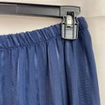 Vintage Whirlaway Frocks women's navy blue striped double breasted pantsuit 16P Photo 4