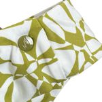 Volcom Carefree Cheekini White & Green Floral Cheeky Bikini Swimsuit Bottom NWT Photo 1