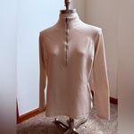 Patagonia Capilene 3 Cream Long Sleeve Quarter-Zip Top Women’s Medium Photo 2