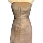 Max and Cleo Max &‎ Cleo Straples Dress Metallic Size 4 Photo 0