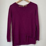 Love trend || Purple Light a weight Crew Neck Sweater Photo 1