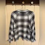 Venus Monochrome Plaid Women's Blouse Photo 1