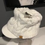 Adidas 🌷NWT  WHITE KNIT NEWSBOY HAT🌷 Photo 2