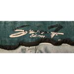 Seven7 Women's Size 12 Cutoff Stretch Blue Jean Skinny Shorts Mid Rise Waist 35” Photo 2