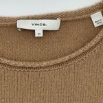 Vince  Cashmere Roll Neck Long Sleeve Sweater Camel Tan XS Photo 2