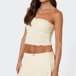 Edikted brand new  yellow tube top xs Photo 2