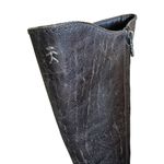 Henry Beguelin Brown Leather Boots Tall Shaft Buckle Luxury Size 36 EU 6 US Photo 8