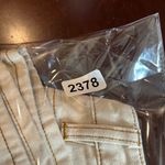 Dickies  Shorts Womens Juniors 9/29 Cream High Rise Carpenter Shorts‎ NEW Photo 9