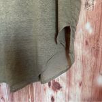 Massimo Dutti  Taupe Beige Tie Front Linen Blouse Size M Photo 11