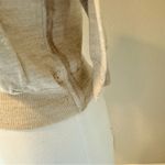 Chloé Beige Wool Turtleneck Sweater Crop Top Small Photo 6