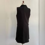 Anthropologie MARE MARE x  Blazer Sleeveless Mini Dress Chic in Black Size S NWT Photo 4