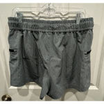 Apana ‎ Women’s Gray Yoga Lifestyle Shorts Size Large Photo 5