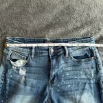 Judy Blue  Boyfriend Jeans 13/31 Distressed Mid Rise Relaxed Fit Ripped‎ Denim Photo 2