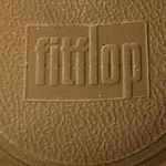 FitFlop  Wo size 8 Tan Sandals with Silver Accents Cushioned Comfort. CLEAN Photo 2