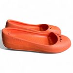Crocs  Prima Orange Ballet Flats Size 8 Photo 3