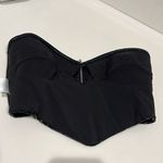 Tiger Mist  faux patent leather bustiere corset, black, size XS, NWOT Photo 6