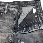 Lucky Brand Black Distressed Jean Shorts Photo 1
